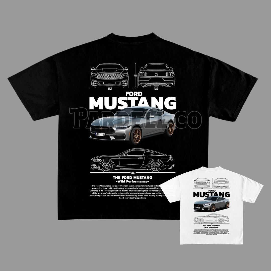 Automotive illustration T-shirt design – instant digital