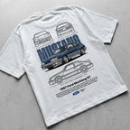 Car t-shirt design Ford mustang GT 1987