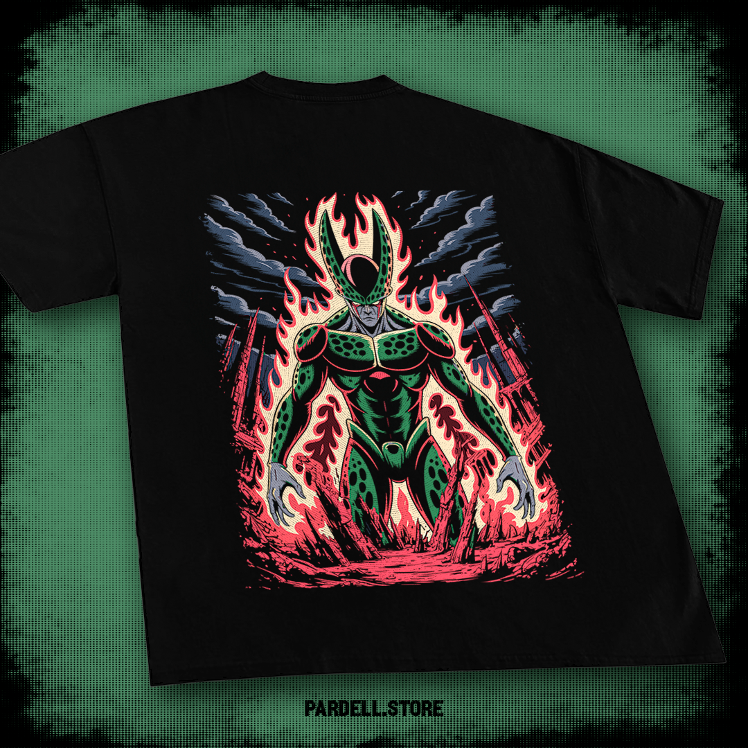 Digital illustration T-shirt design – Japanese pop culture inspired