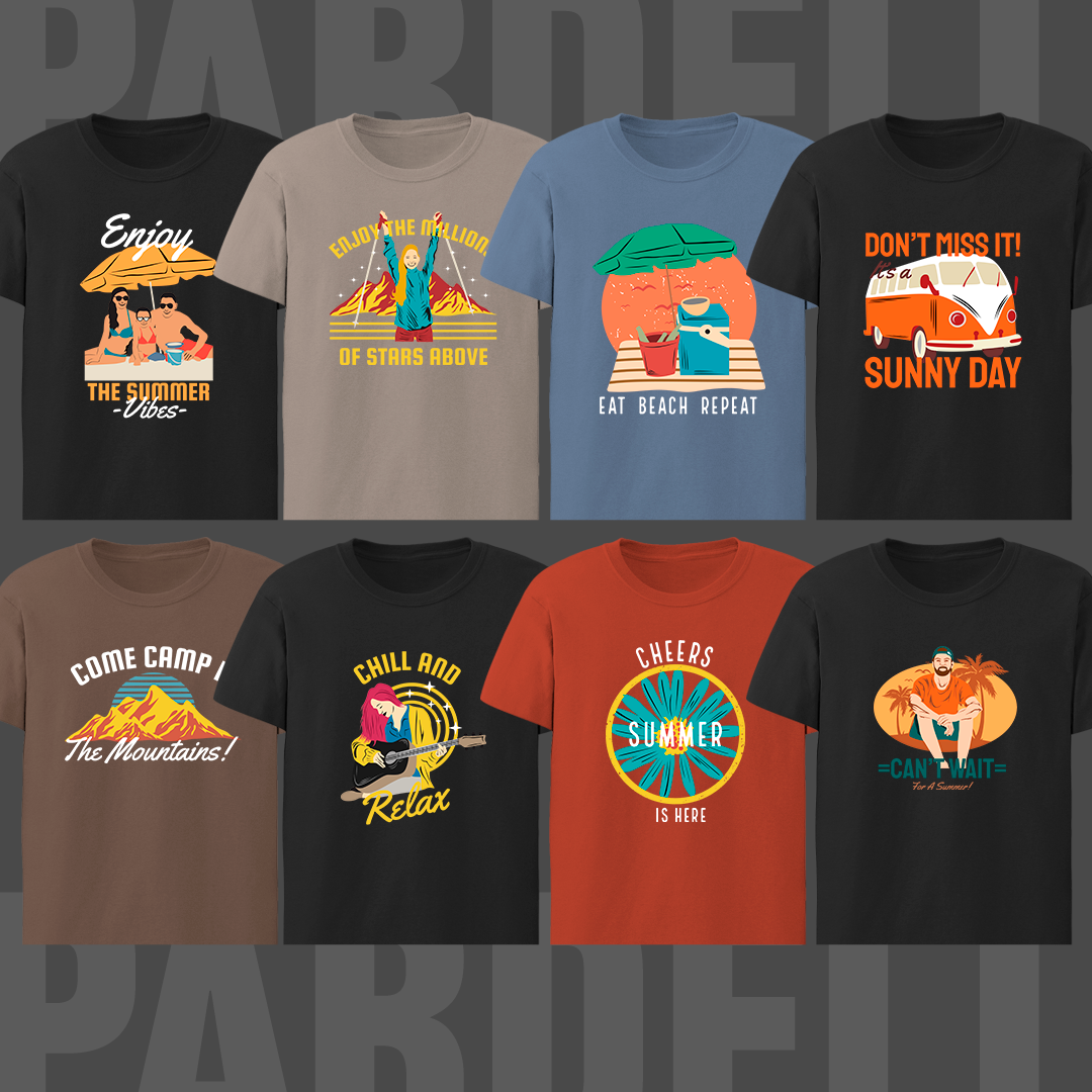 100 designs SUMMER, bundle editable. SVG, PNG