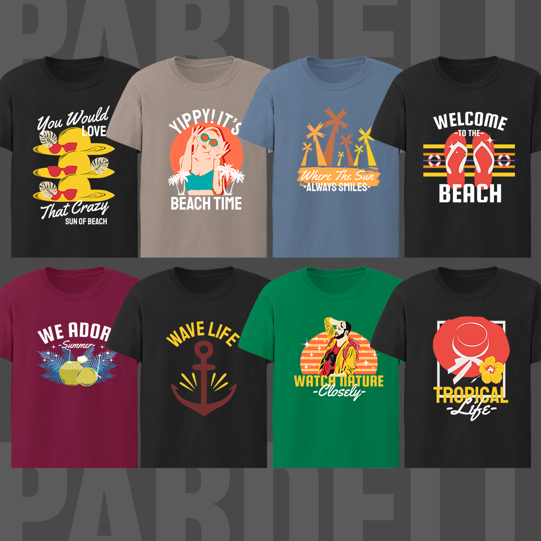 100 designs SUMMER, bundle editable. SVG, PNG