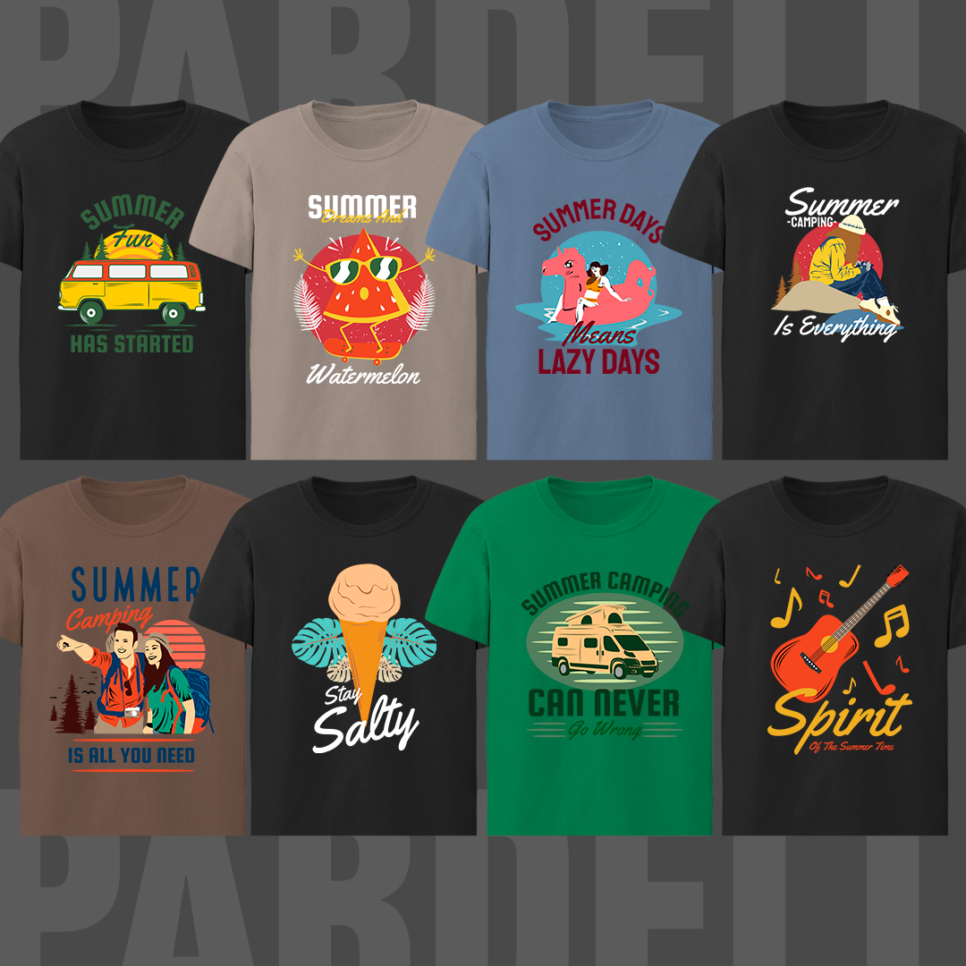 100 designs SUMMER, bundle editable. SVG, PNG