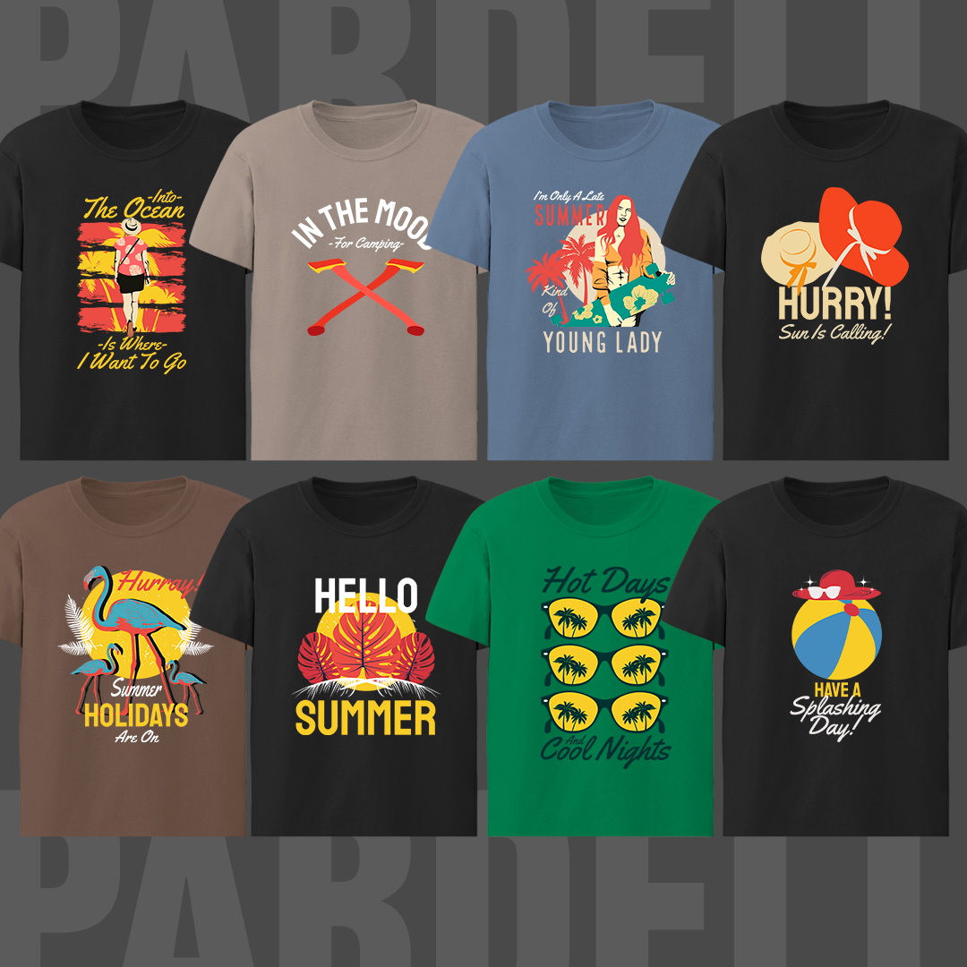 100 designs SUMMER, bundle editable. SVG, PNG