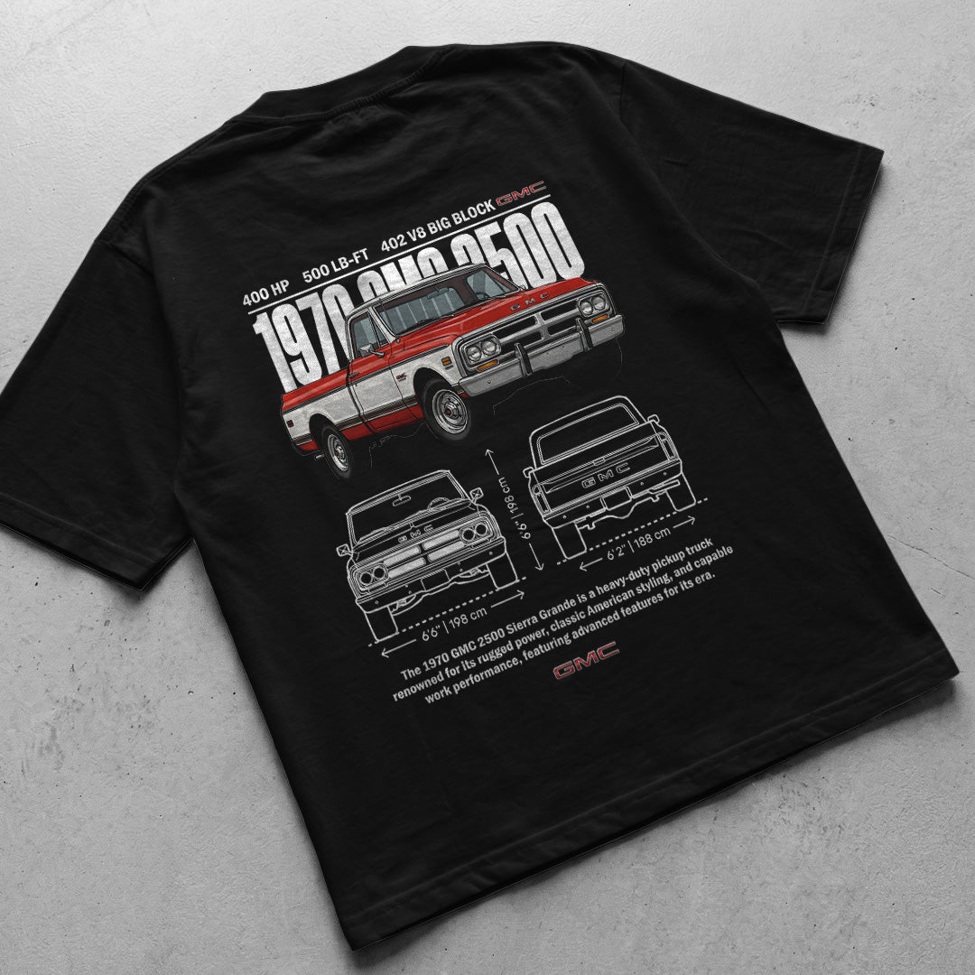 Digital File - Car t-shirt design GMC Sierra 2500