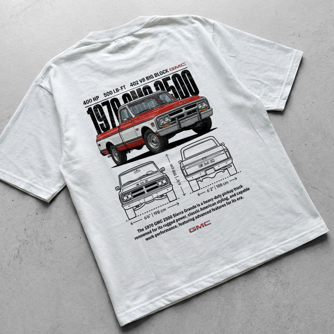 Digital File - Car t-shirt design GMC Sierra 2500
