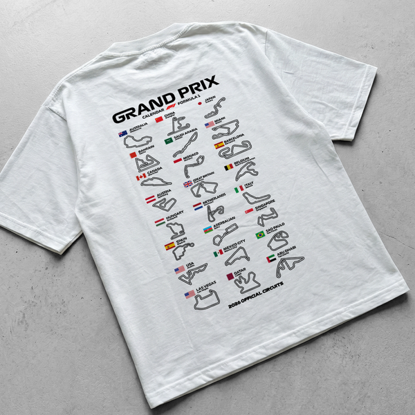 Digital File - 2026 Calendar F1 Grand Prix - t-shirt design, posters, hoodies..
