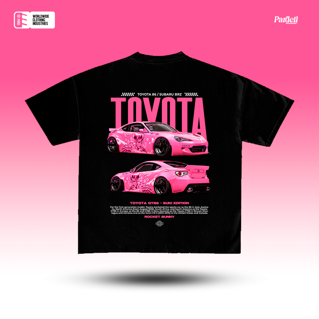Toyota GT86 Suki Edition / T-shirt design