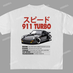 911 speed turbo - t-shirt design template download