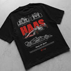 Car t-shirt design Scuderia HAAS VF-25