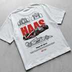 Car t-shirt design Scuderia HAAS VF-25