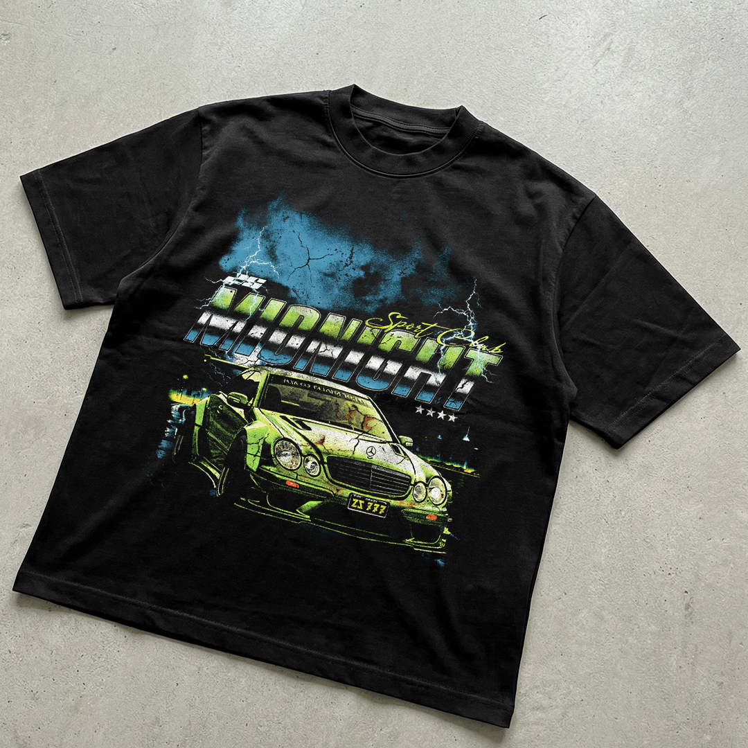 Graphic Midnight Club t-shirt design