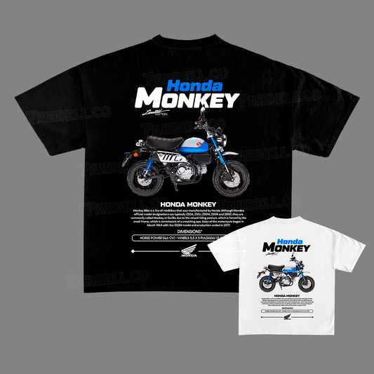 Honda Monkey t-shirt design template