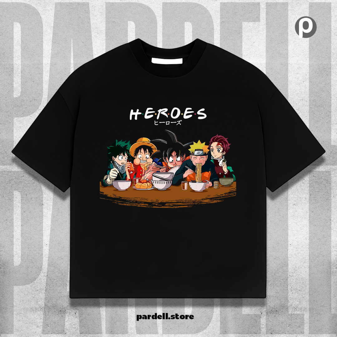 Digital illustration T-shirt design – Japanese pop culture inspired