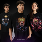 36 Premium Halftone anime designs for t-shirt/hoodies Bundle Pack