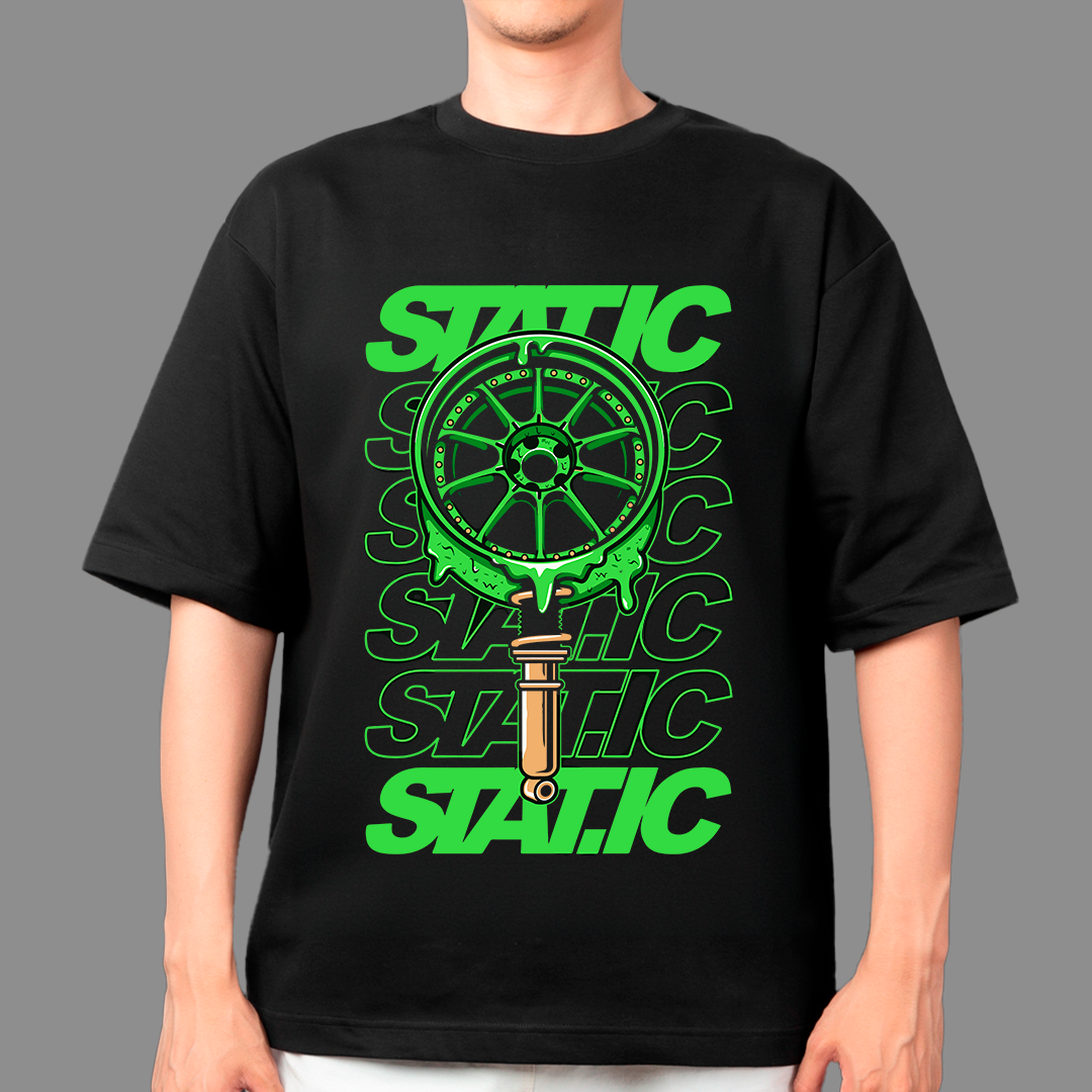 Stating green ring t-shirt design
