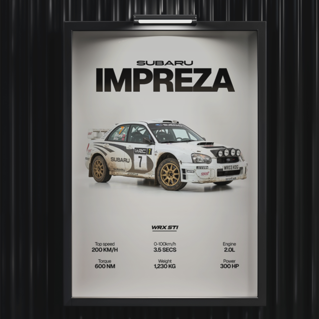 Subaru Impreza WRX Sti - Poster / digital file