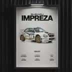 Subaru Impreza WRX Sti - Poster / digital file
