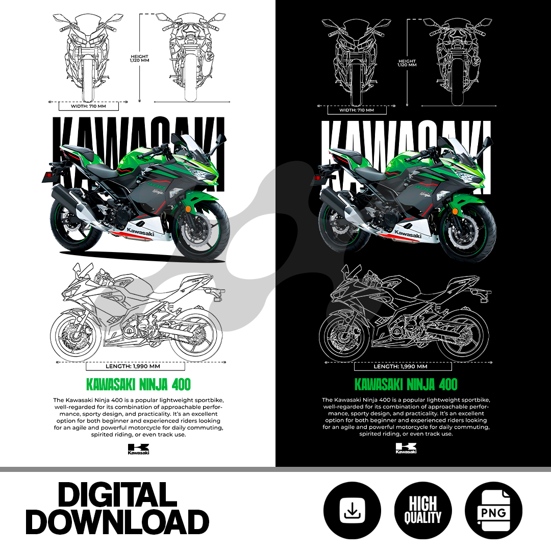 FILE, design motorcycle PNG - digital product