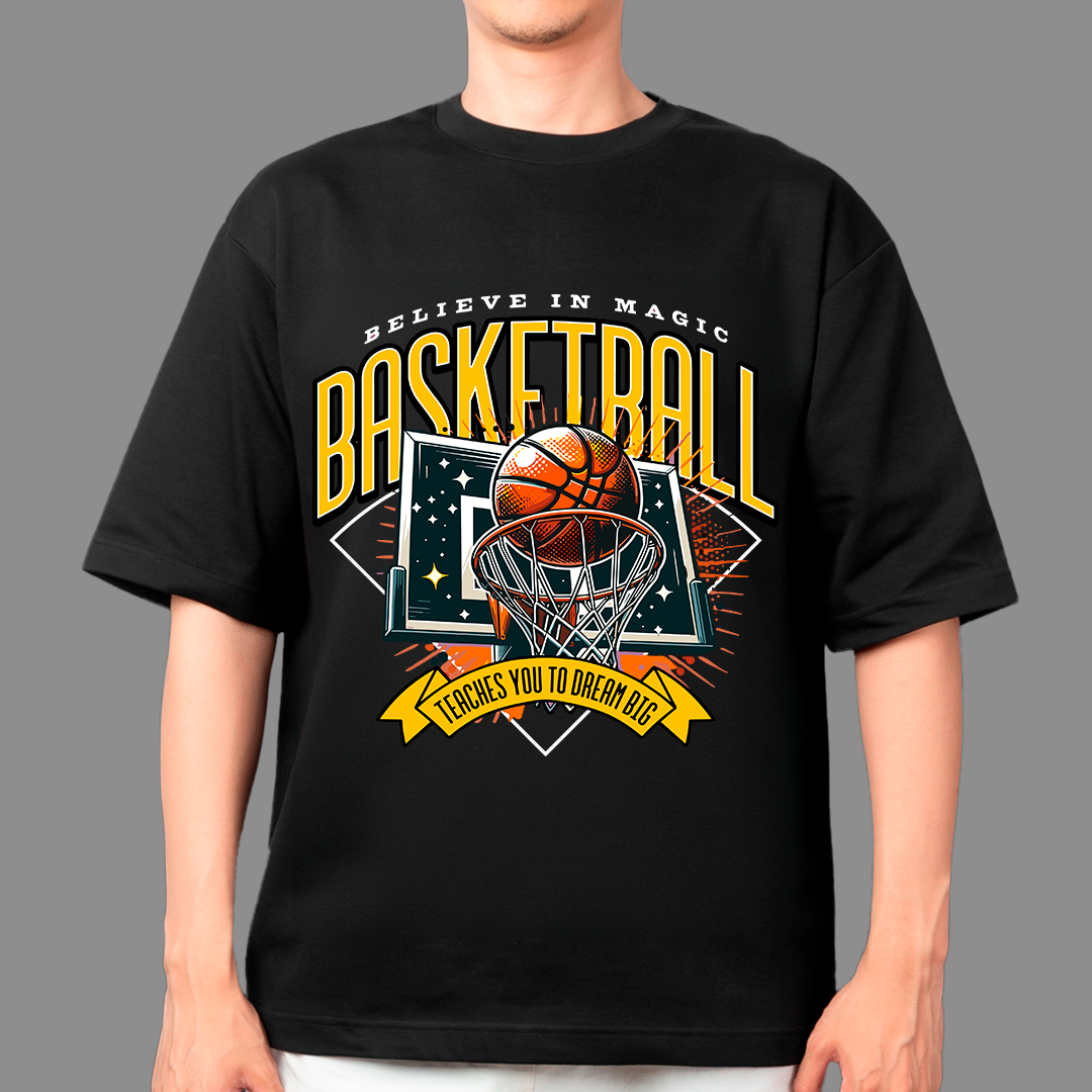 Basketball Illustration t-shirt design