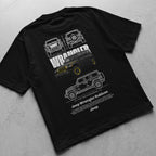 Car t-shirt design Jeep Wrangler rubicon
