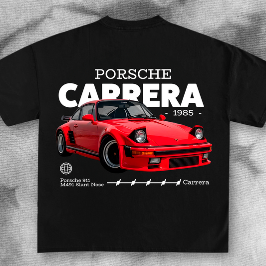 car t-shirt design - Porsche 911 Carrera