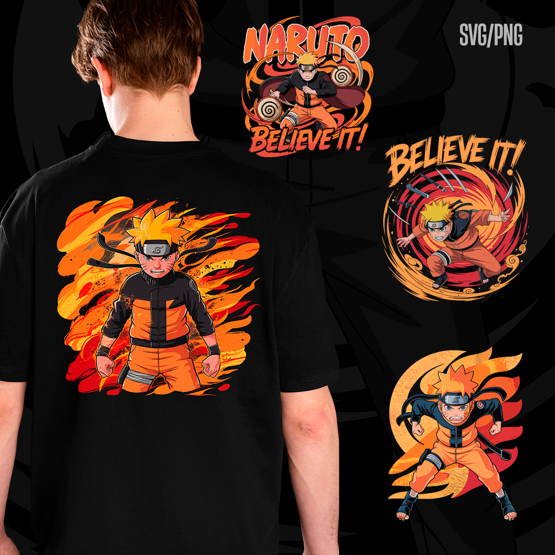 Digital illustration T-shirt design – Japanese pop culture inspired