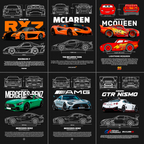 100 CAR & MOTORCYCLES TEMPLATES TO PRINT