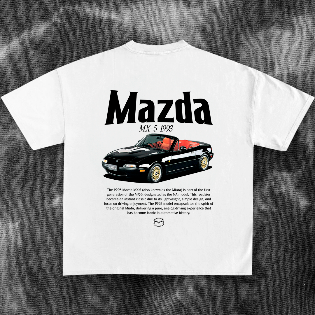 Mazda MX-5 1993 - t-shirt design