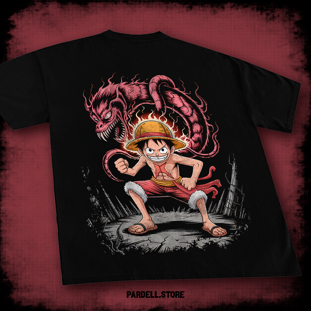 Digital illustration T-shirt design – Japanese pop culture inspired