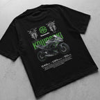 Motorcycle t-shirt design Kawasaki 650