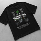 Motorcycle t-shirt design Kawasaki KLX300 SM