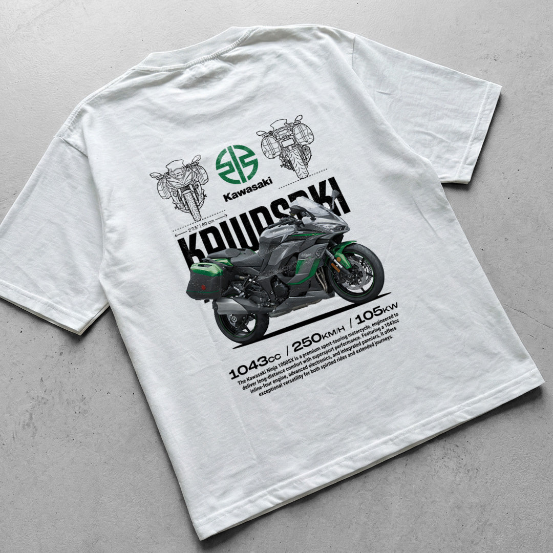Motorcycle t-shirt design Kawasaki Ninja 1000SX