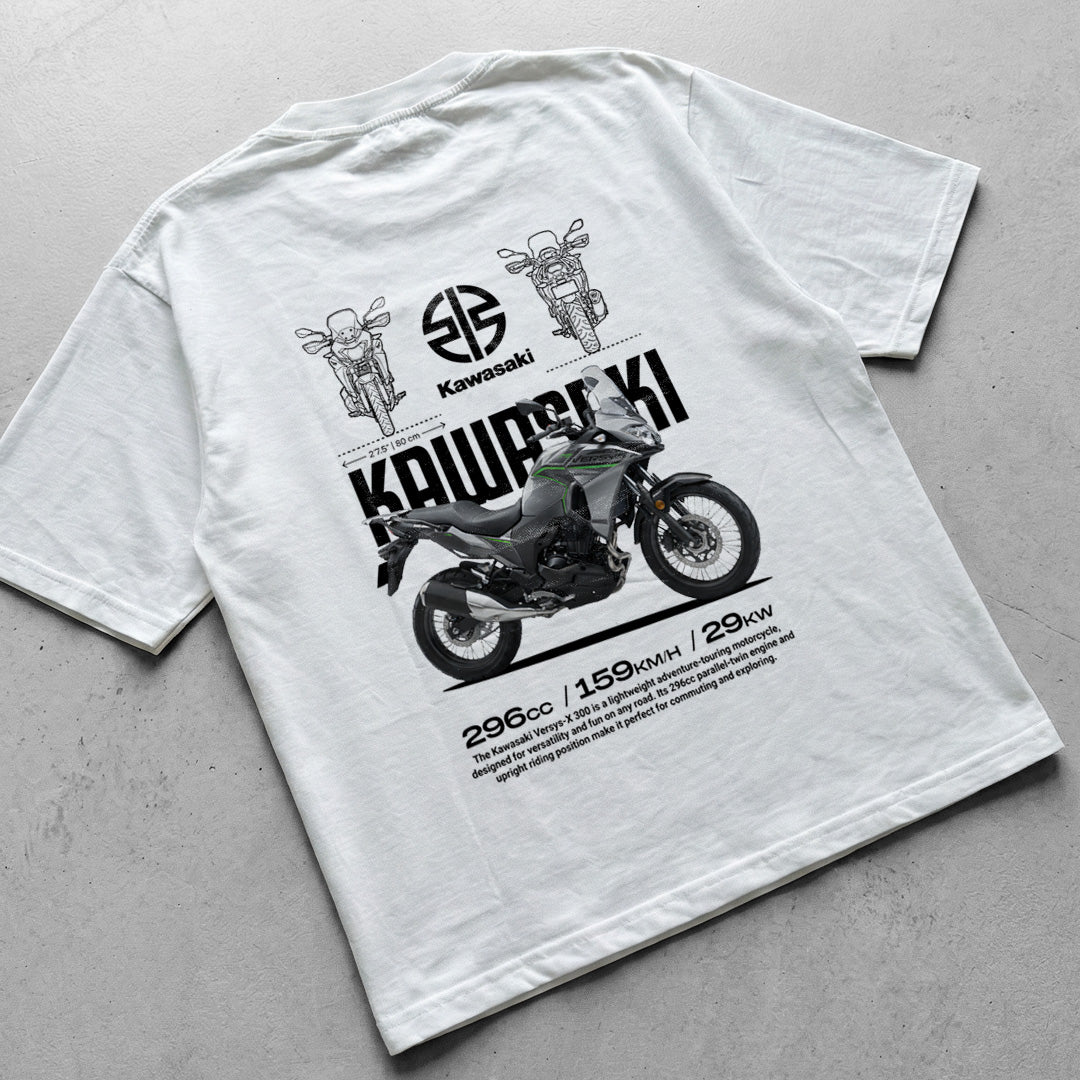 Motorcycle t-shirt design Kawasaki Versys-X 300