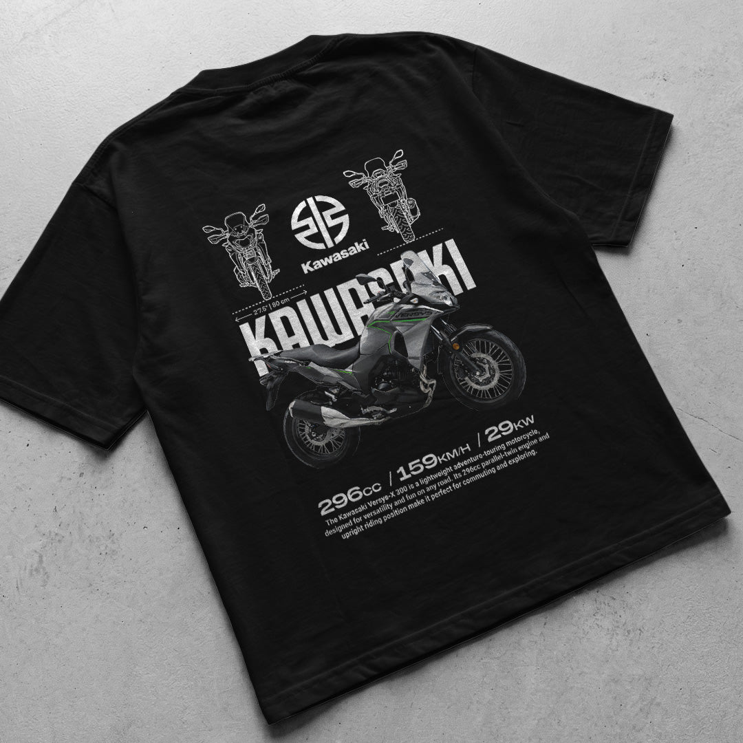 Motorcycle t-shirt design Kawasaki Versys-X 300
