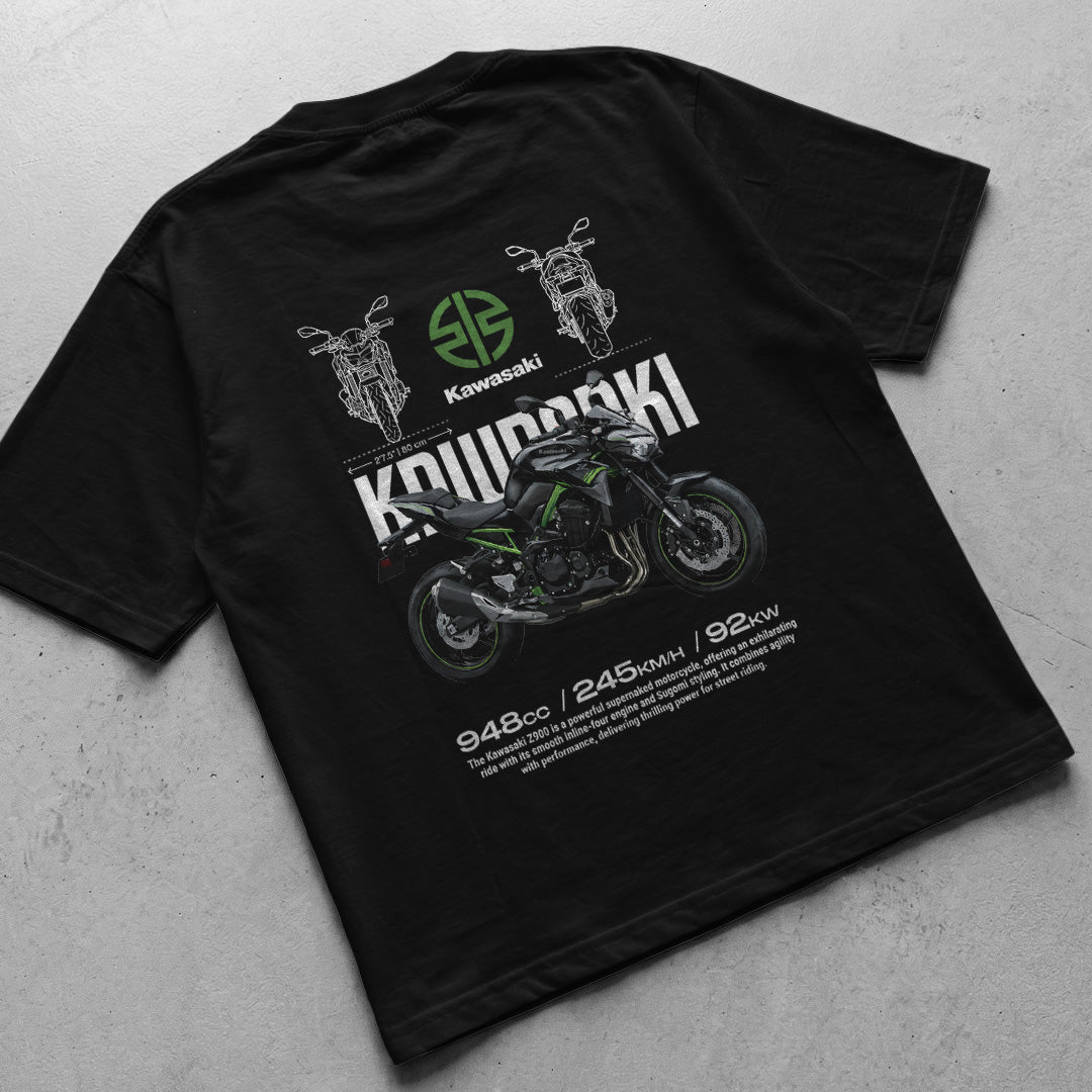 Motorcycle t-shirt design Kawasaki Z900
