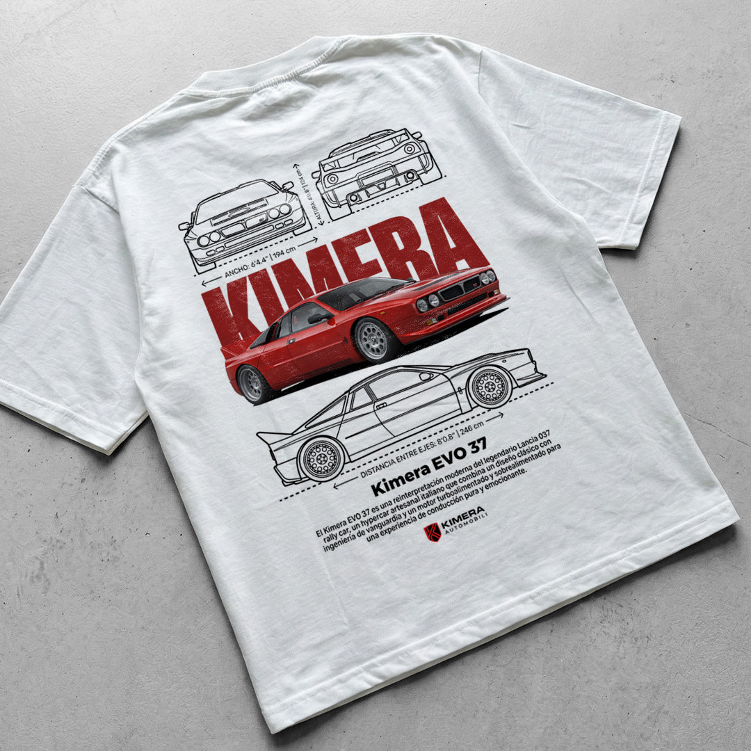 Car t-shirt design Kimera EVO37
