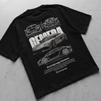 Car t-shirt design Koenigsegg Gemera
