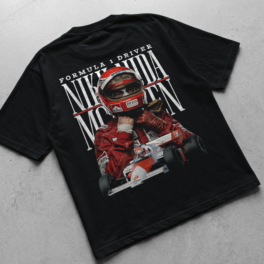F1 Driver Legend Niki Lauda t-shirt design