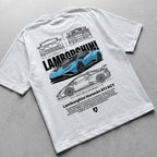 Car t-shirt design Lamborghini Huracan STJ