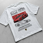 Car t-shirt design Lamborghini Invencible