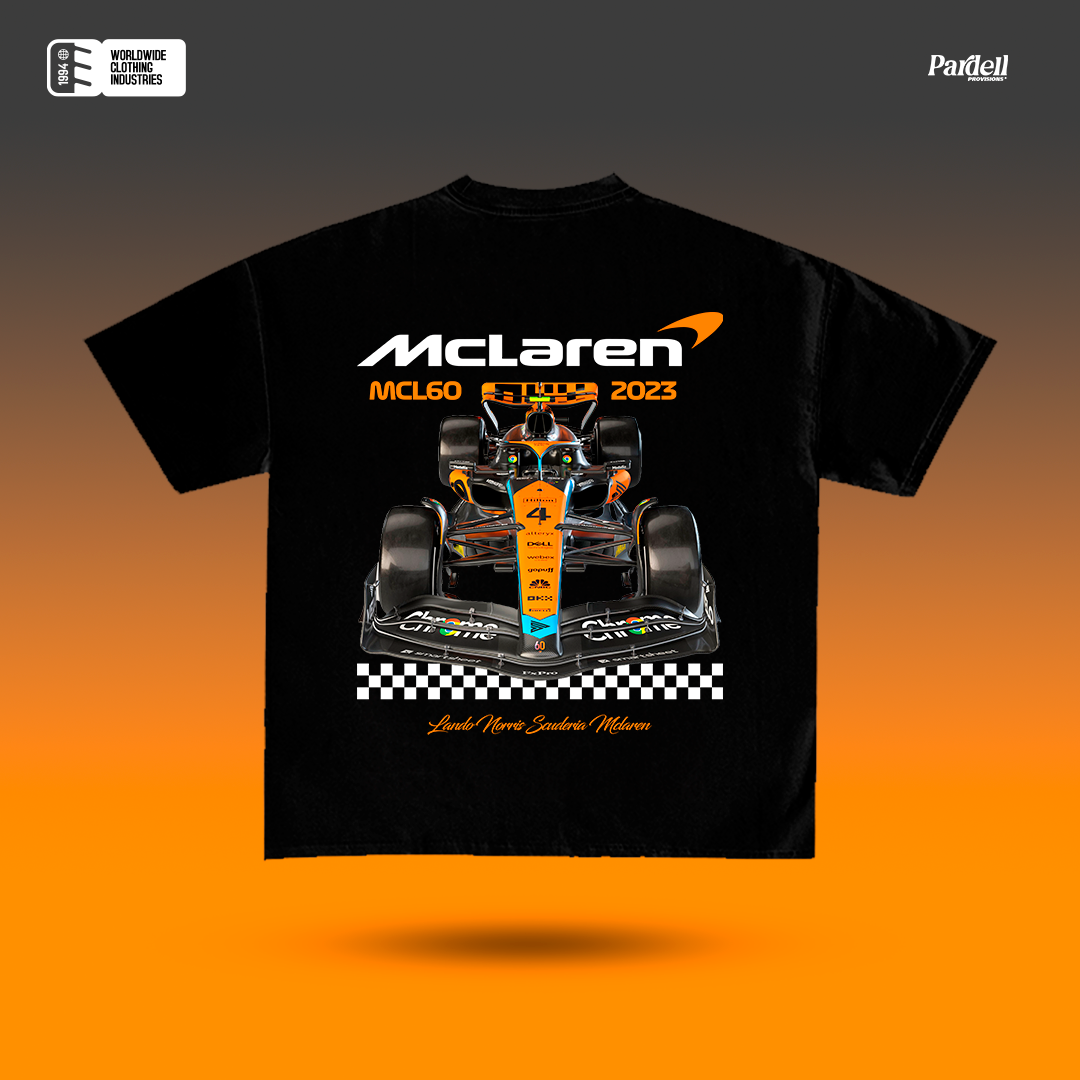 Mclaren MCL60 2023 Lando Norris / T-shirt design – Pardell