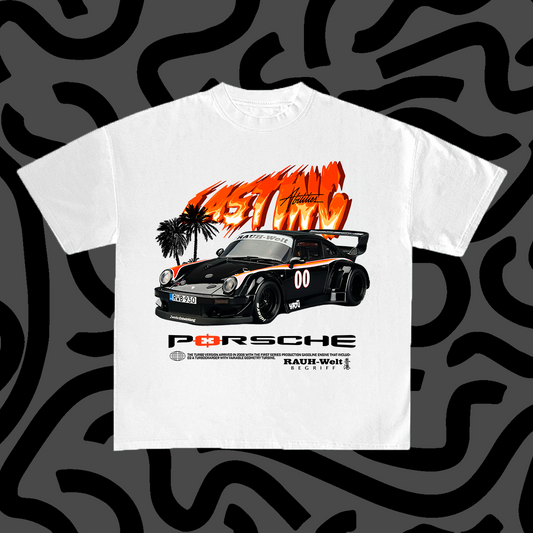 Porsche Turbo RWB / T-shirt Design