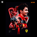 Monegasco tshirt design speed driver