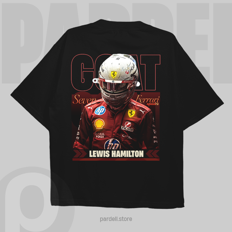 Grand Prix 44 Lewis GOAT t-shirt design
