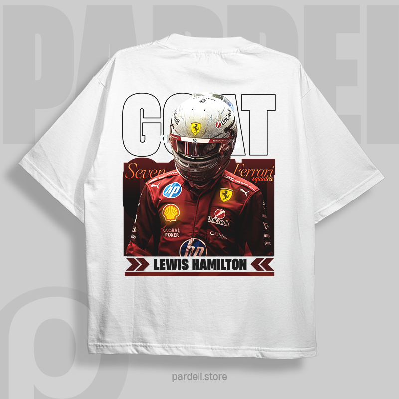 Grand Prix 44 Lewis GOAT t-shirt design