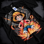 Digital illustration T-shirt design – Japanese pop culture inspired