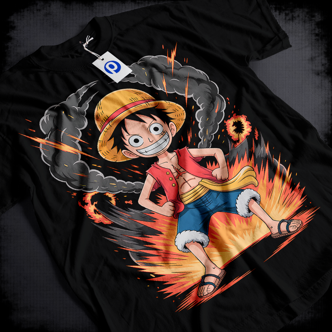 Digital illustration T-shirt design – Japanese pop culture inspired