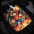 Digital illustration T-shirt design – Japanese pop culture inspired