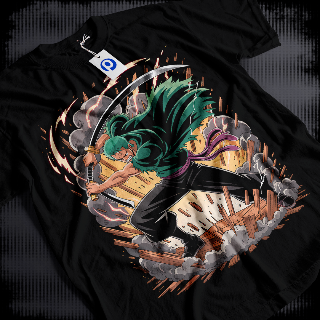 Digital illustration T-shirt design – Japanese pop culture inspired