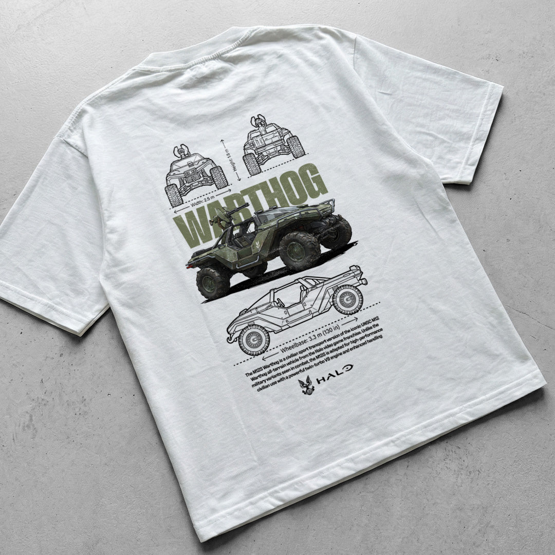 Car t-shirt design M12s Warthog